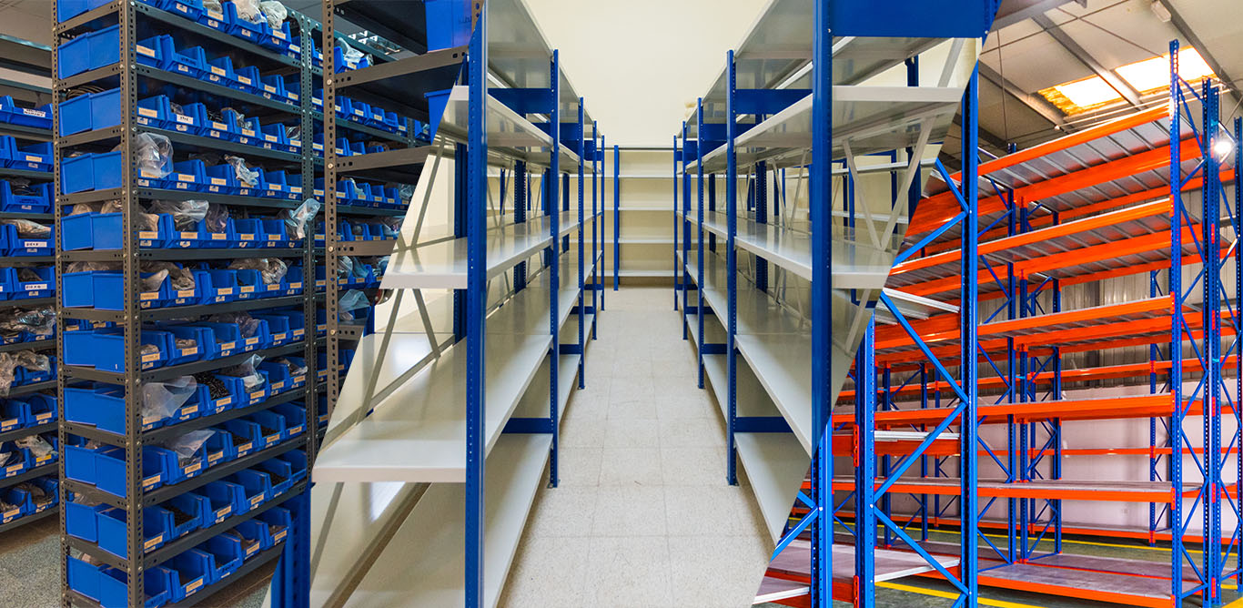 Different between Shelving and Pallet Racking - Techno Metal shelving &  Storage Solution